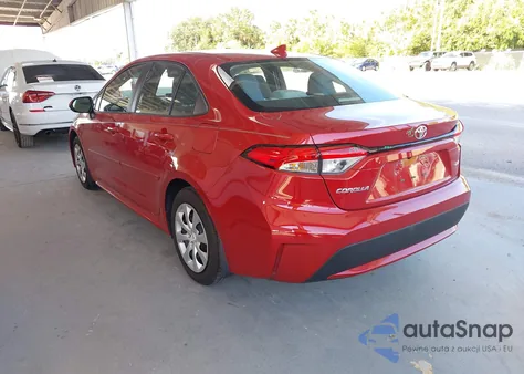2020 Toyota Corolla Le z USA, uszkodzony, nr VIN 5YFEPRAE7LP137088